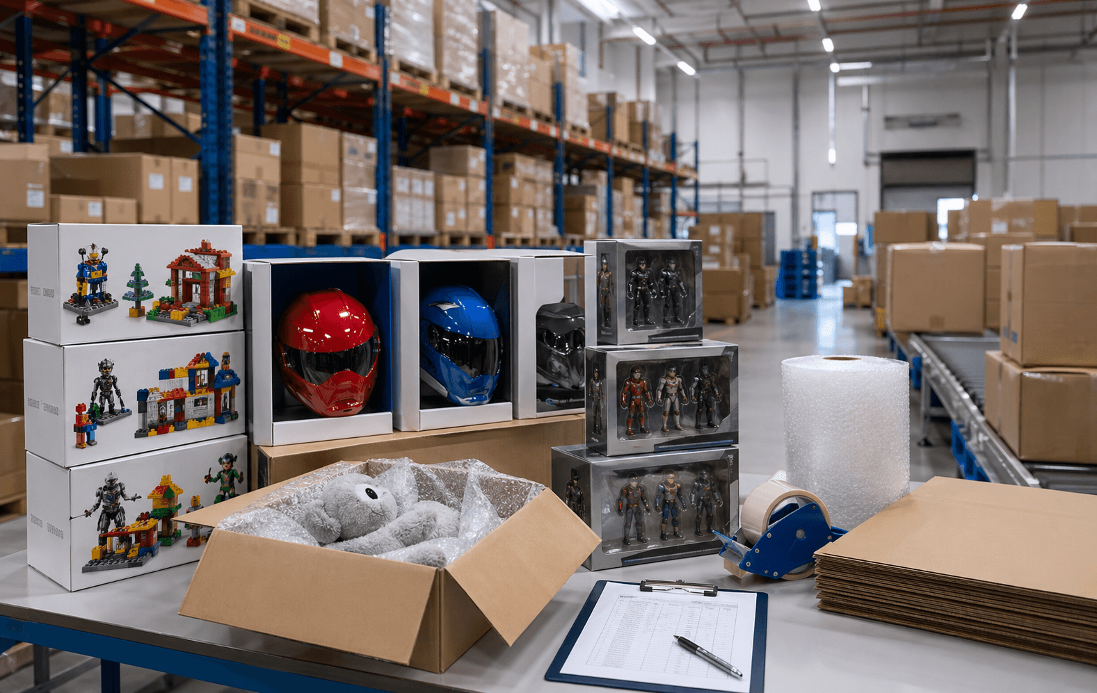 Factory assembly line